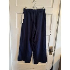 Nordstrom NWT Women's Linen Blend Navy Pants Size XS—Calson Brand Retailed 59.00